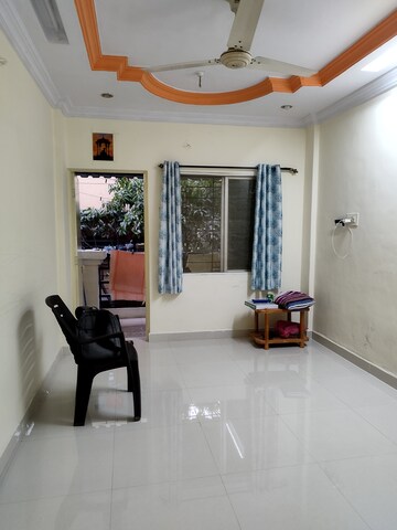 Living Room in 2 BHK Apartment at Sairang Complex, Pimple Gurav – for Rent