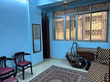 Living Room in 1 BHK Apartment at Bandra West – for Rent