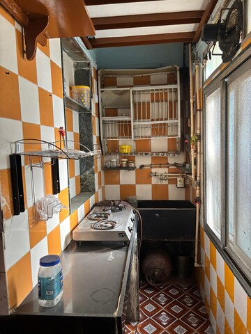 Kitchen in 1 BHK Apartment at Bandra West – for Rent