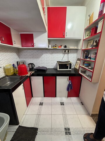 Kitchen in 1 BHK Apartment at Bandra West – for Rent