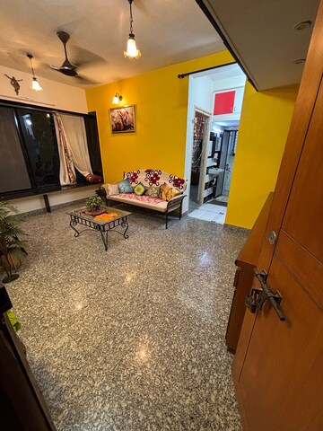 Living Room in 1 BHK Apartment at Bandra West – for Rent