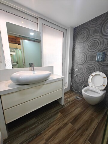 Bathroom in 2 BHK Apartment at Bandra West – for Rent