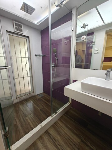 Bathroom in 2 BHK Apartment at Bandra West – for Rent