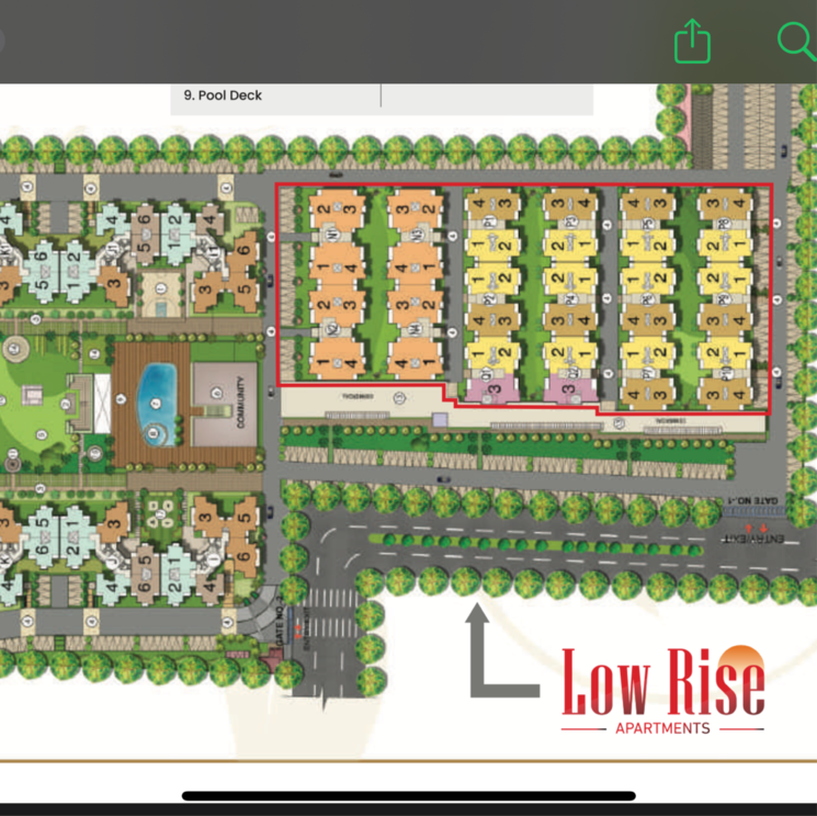Master Plan, nimbus-express-park-view-ii 2.5 Bedroom 1292 Sq.Ft. Apartment In Sector 150 Noida 8220564