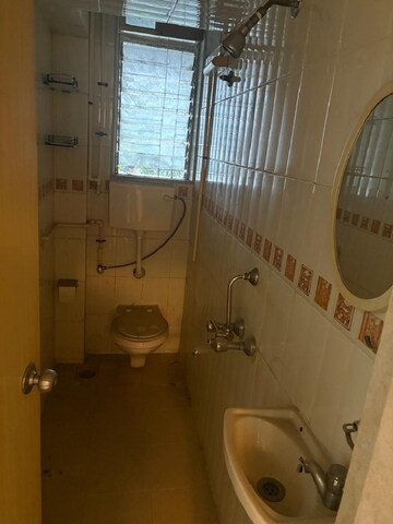Bathroom in 2 BHK Apartment at Khar West – for Rent