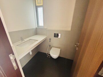 Bathroom in 2 BHK Apartment at Piramal Vaikunth, Balkum Pada – for Rent