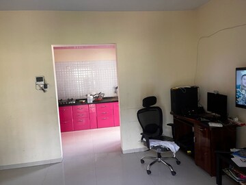 Living Room in 2 BHK Apartment at Mulik Luxuria, Wagholi – for Sale