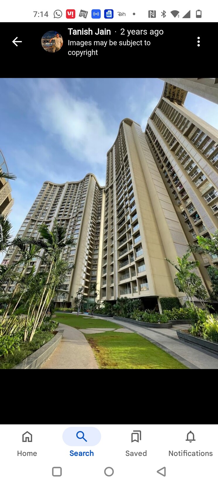 Exterior View, runwal-elegante 3 Bedroom 1926 Sq.Ft. Apartment In Andheri West Mumbai 8220624