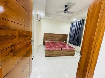 Bedroom in 2 BHK Builder Floor at Ansal Sushant Lok I, Sector 43 – for Rent
