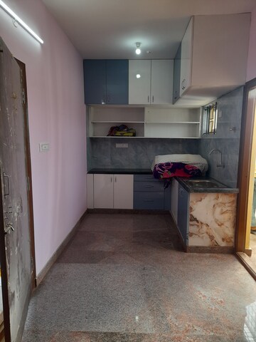 Bedroom in 1 RK Builder Floor at Shalimar Comforts, Rt Nagar – for Rent