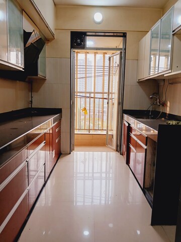 Kitchen in 3 BHK Apartment at Hubtown Redwood And Rosewood, Mira Road – for Sale