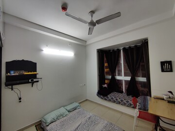 Living Room in 2 BHK Apartment at Bhartiya Nikoo Homes, Thanisandra Main Road – for Sale