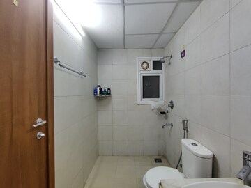 Bathroom in 2 BHK Apartment at Bhartiya Nikoo Homes, Thanisandra Main Road – for Sale