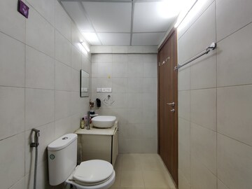 Bathroom in 2 BHK Apartment at Bhartiya Nikoo Homes, Thanisandra Main Road – for Sale