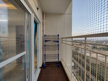 Balcony in 3 BHK Apartment at Prestige Finsbury Park Hyde, Bagaluru  – for Rent