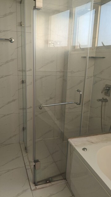 Bathroom in 4 BHK Apartment at Tata Primanti-Tower Residences, Sector 72 – for Rent