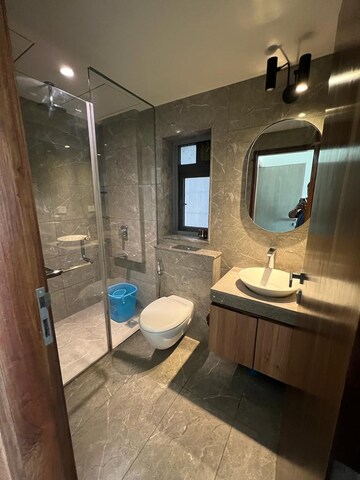 Bathroom in 3 BHK Apartment at Oberoi Realty Esquire, Goregaon East – for Sale