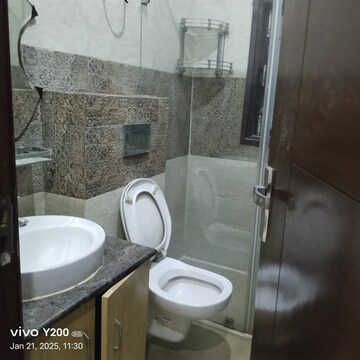 Bathroom in 3 BHK Builder Floor at Kohli One Malibu Town, Sector 47 – for Rent