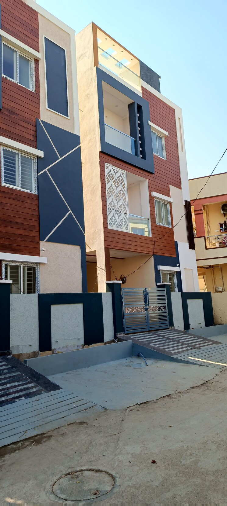 Exterior View, uppal 3 Bedroom 120 Sq.Yd. Independent House In Uppal Hyderabad 8220905