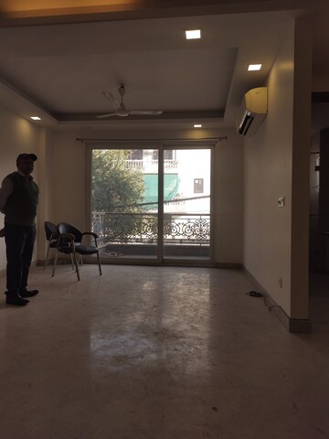 Living Room in 3 BHK Builder Floor at East Of Kailash – for Rent
