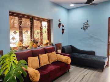 Living Room in 3 BHK Independent House at Old Padra Road – for Sale