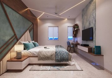 Bedroom in 2 BHK Apartment at Prestige High Fields, Gachibowli – for Rent