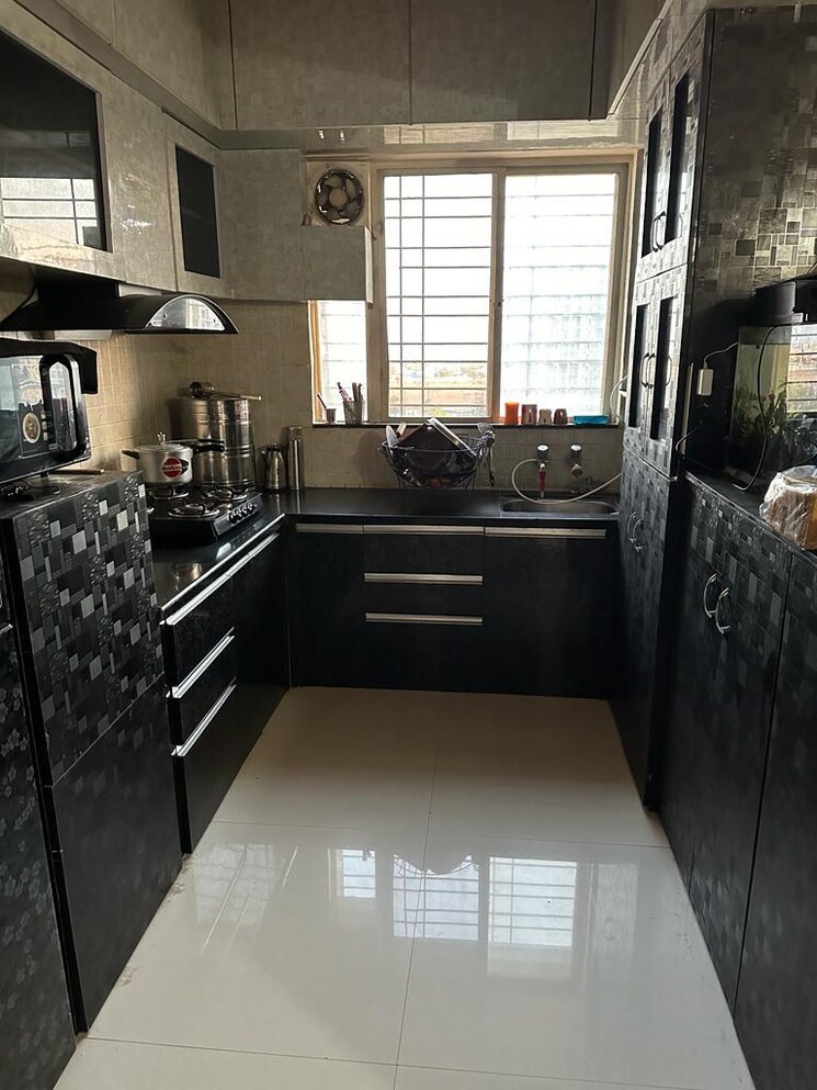 Kitchen, sukhwani-scarlet 2 Bedroom 750 Sq.Ft. Apartment In Wagholi Pune 8221035