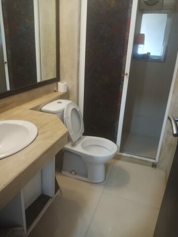 Bathroom in 3 BHK Apartment at Hiranandani Verona Co op Housing Society Ltd, Powai – for Rent