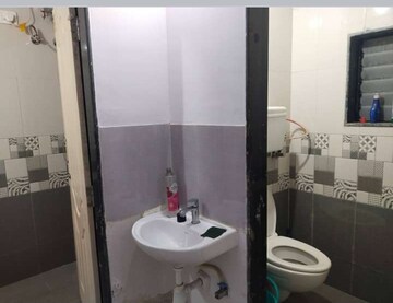 Bathroom in 1 BHK Apartment at Mhada 24 LIG Apartments, Goregaon West – for Rent