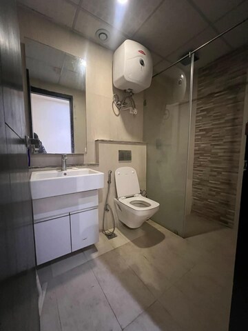 Bathroom in 3 BHK Apartment at Supertech Supernova Astralis, Sector 94 – for Rent