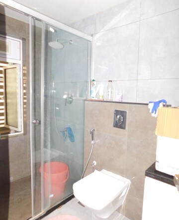 Bathroom in 3 BHK Apartment at Aparna Sarovar Zenith, Nallagandla – for Rent