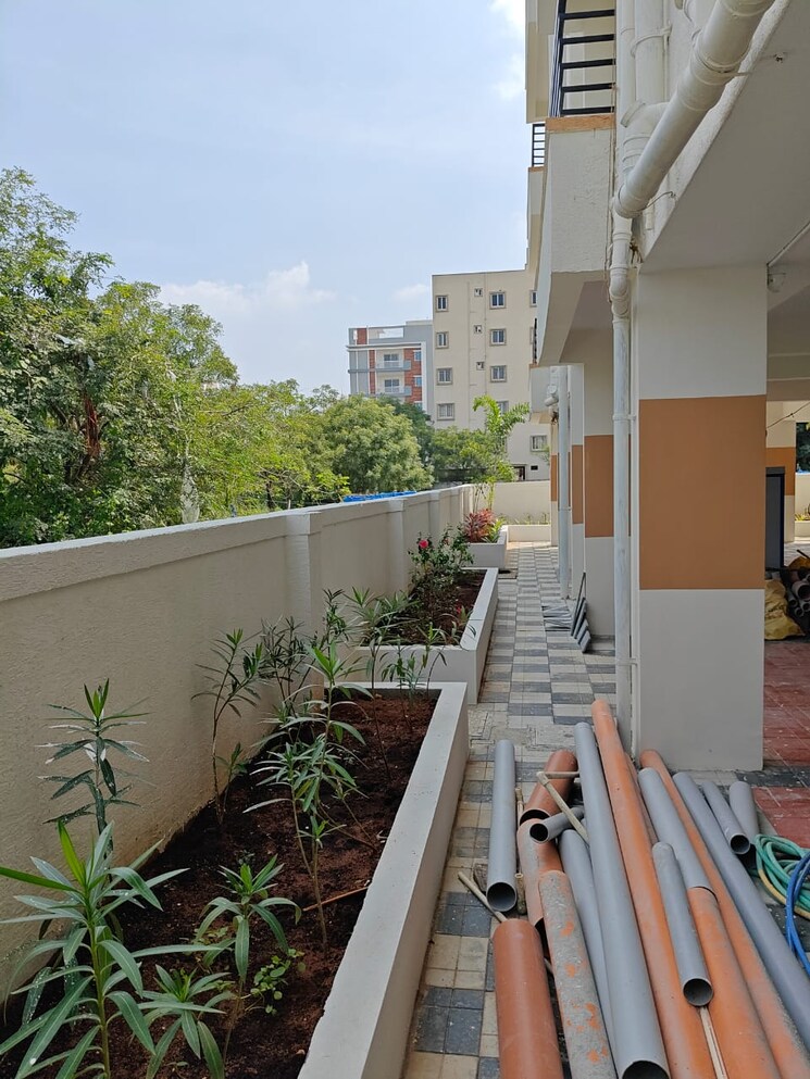 Balcony, kukatpally 3 Bedroom 1500 Sq.Ft. Apartment In Kukatpally Hyderabad 8221090