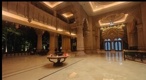 Building Lobby in 4 BHK Apartment at Prestige Leela Residency, Kodihalli – for Rent