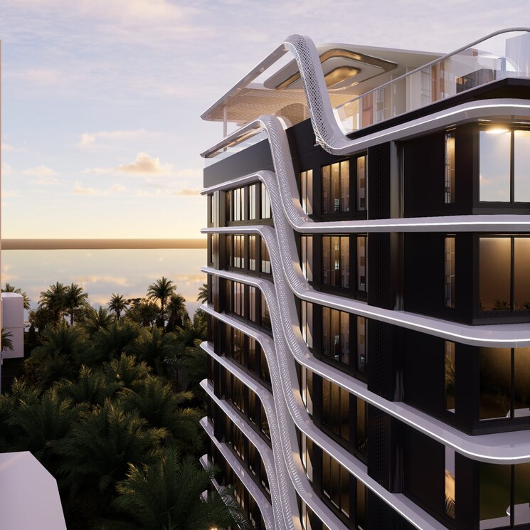 Exterior View, dudhwala-elysia 3 Bedroom 960 Sq.Ft. Apartment In Versova Mumbai 8221094