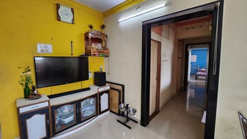 Living Room in 2 BHK Apartment at Sukur Residency B1 CHS Ltd, Kasarvadavali – for Rent
