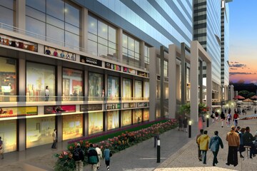  Office Space – Exterior View View at Noida World One, Sector 90 - for Rent