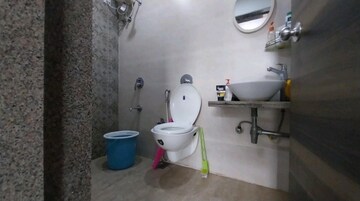 Bathroom in 1 BHK Apartment at Metropolis Aquaris Phase 1, Kasarvadavali – for Sale
