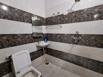Bathroom in 3 BHK Apartment at Shrine Homes Ajmer Road, Ajmer Road – for Rent