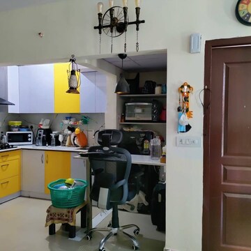 Team Area in 3.5 BHK Apartment at Mahagun Mirabella, Sector 79 – for Rent