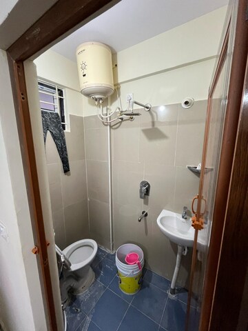 Bathroom in 1 RK Apartment at Halasuru – for Rent