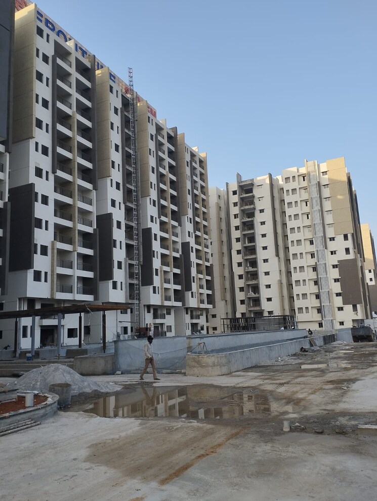 Exterior View, frontline-seven 2 Bedroom 1260 Sq.Ft. Apartment In Kokapet Hyderabad 8221438