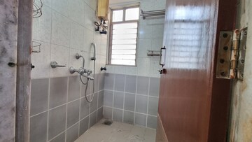 Bathroom in 1 BHK Apartment at Bhoomi Classic, Malad West – for Rent