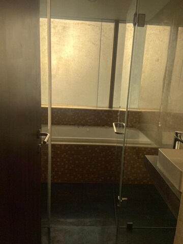 Bathroom in 3 BHK Apartment at Lodha The Park, Worli – for Rent