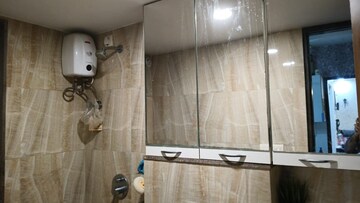 Bathroom in 1 BHK Apartment at Lodha Amara, Kolshet Road – for Rent