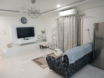 Living Room in 3 BHK Apartment at EAPL Sri Tirumala Prestige, Banjara Hills – for Sale
