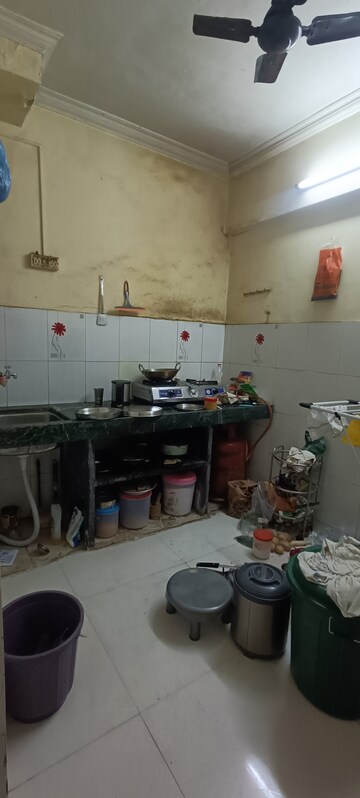 Kitchen in 1 RK Apartment at Dolphin Makhdoomi Palace, Santacruz East – for Rent