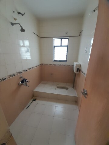 Bathroom in 3 BHK Apartment at Vyas Sudhendu CHS, Kothrud – for Rent