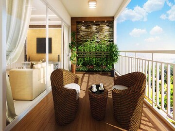 Living Room in 2 BHK Apartment at Goel Ganga Altus, Kharadi – for Rent