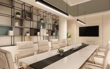 Floor Plan in Office Space at Sector 142 – for Rent