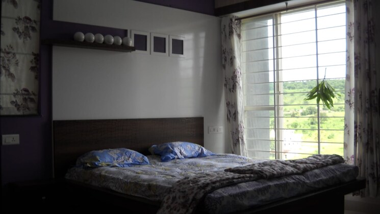 Bedroom, pethkar-samrajya 3 Bedroom 1500 Sq.Ft. Apartment In Kothrud Pune 8221723
